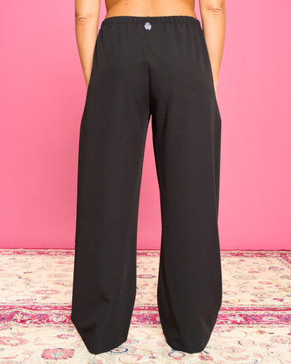 Pantalone Dritto in Poli Viscosa