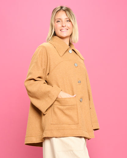 Oversized Flared Jacket