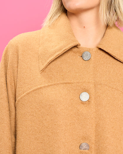 Oversized Flared Jacket