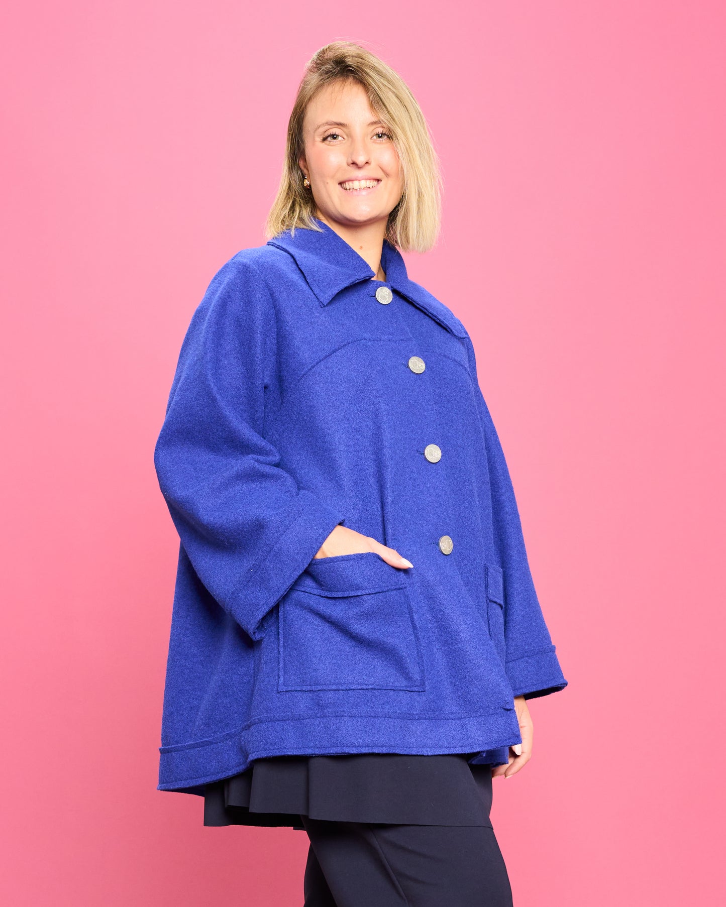 Oversized Flared Jacket