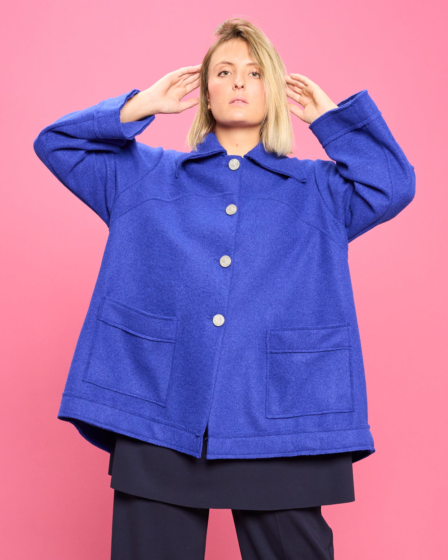 Oversized Flared Jacket