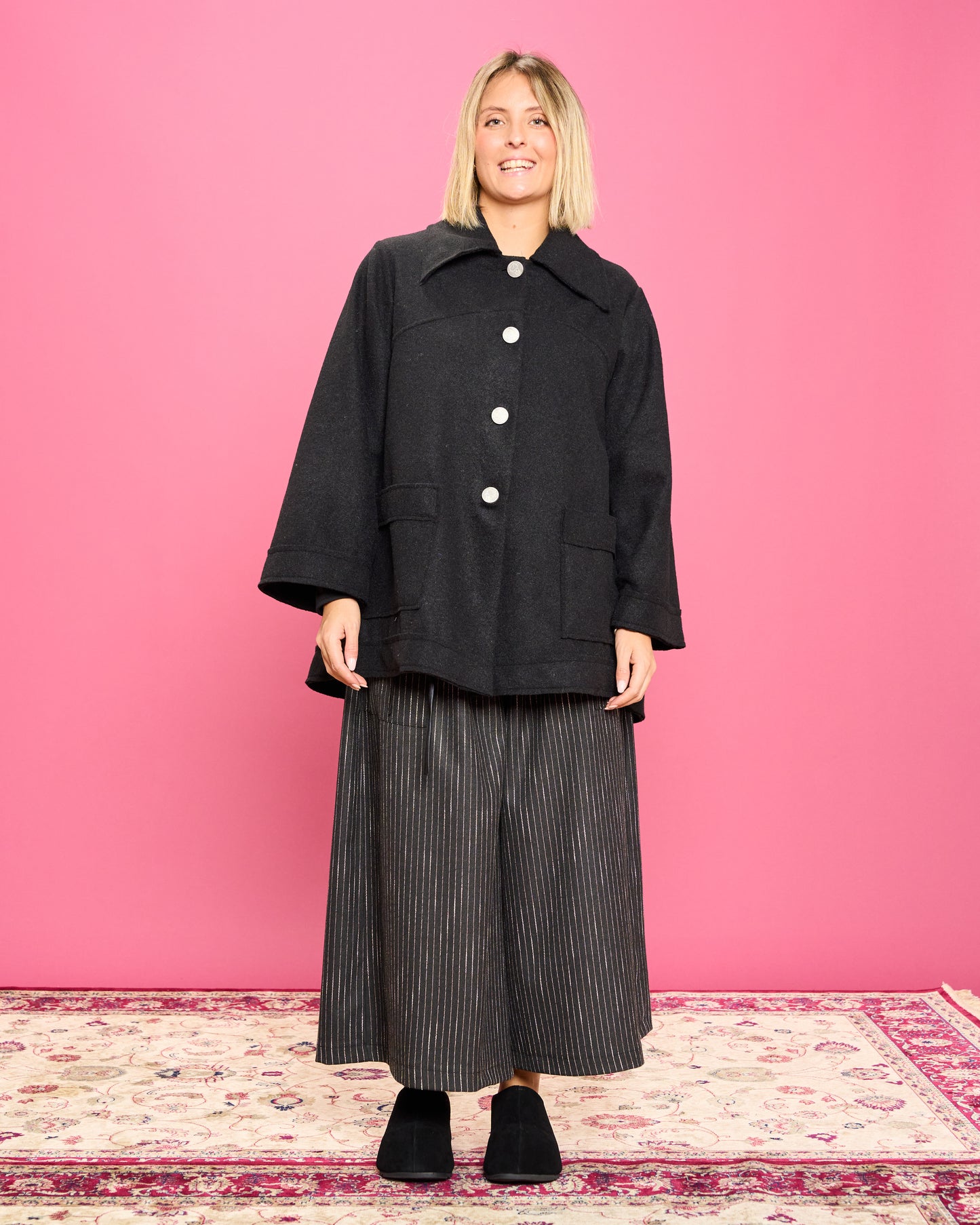 Oversized Flared Jacket