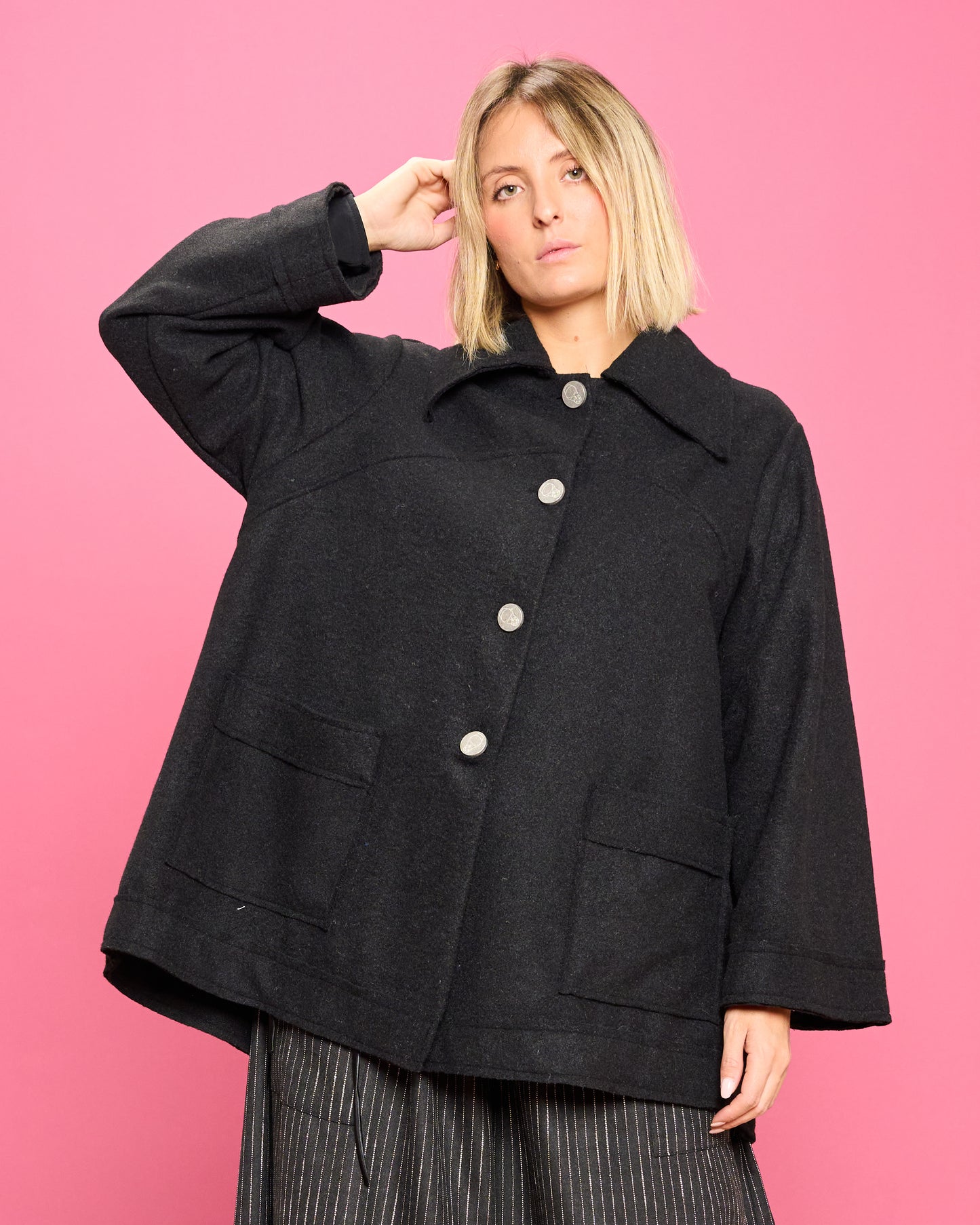 Oversized Flared Jacket