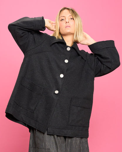 Oversized Flared Jacket