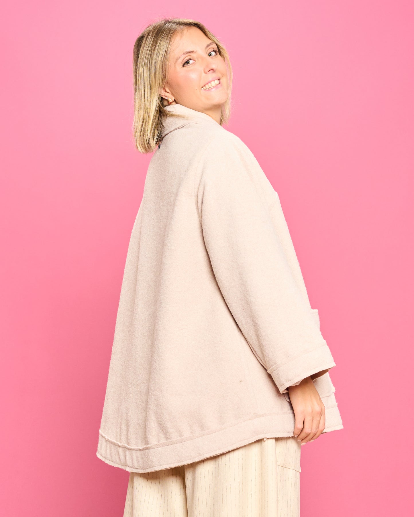 Oversized Flared Jacket