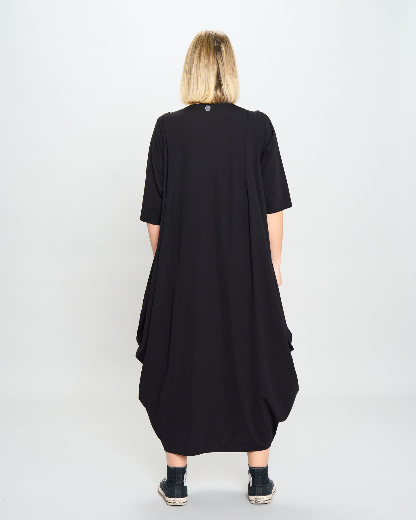Colored Trapeze Dress