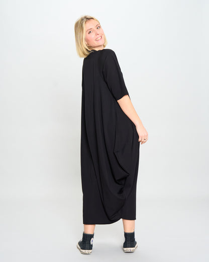 Colored Trapeze Dress