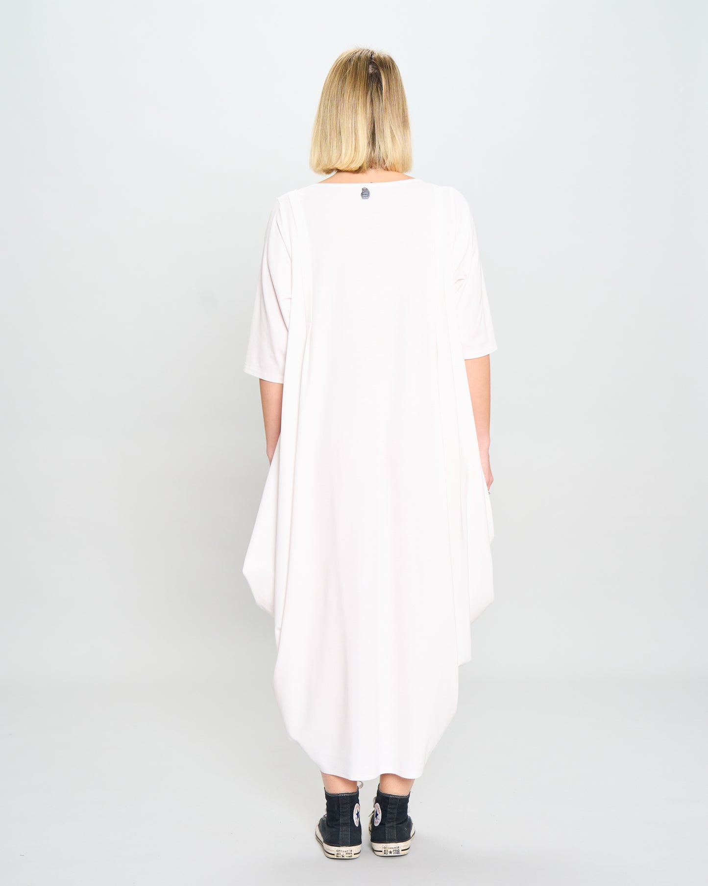 Colored Trapeze Dress