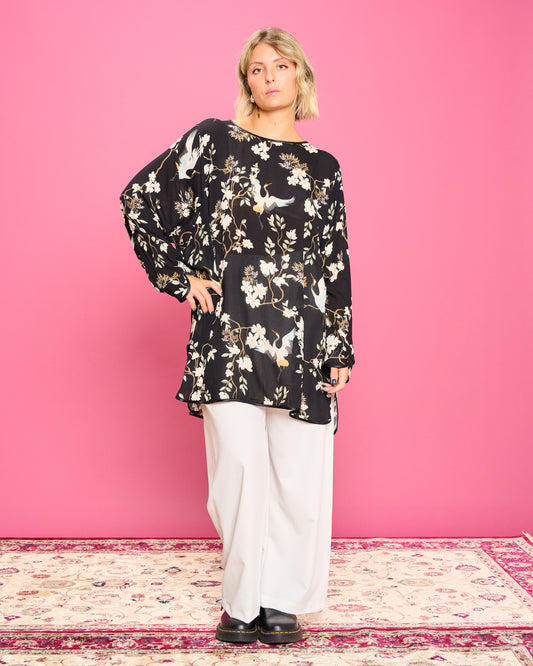 Blusa Oversize Fantasia Orientale