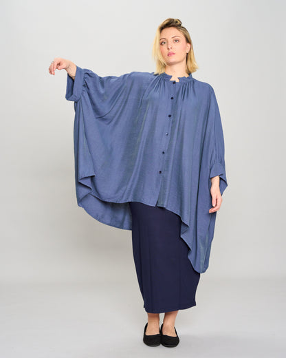 Oversized Ruffled Shirt