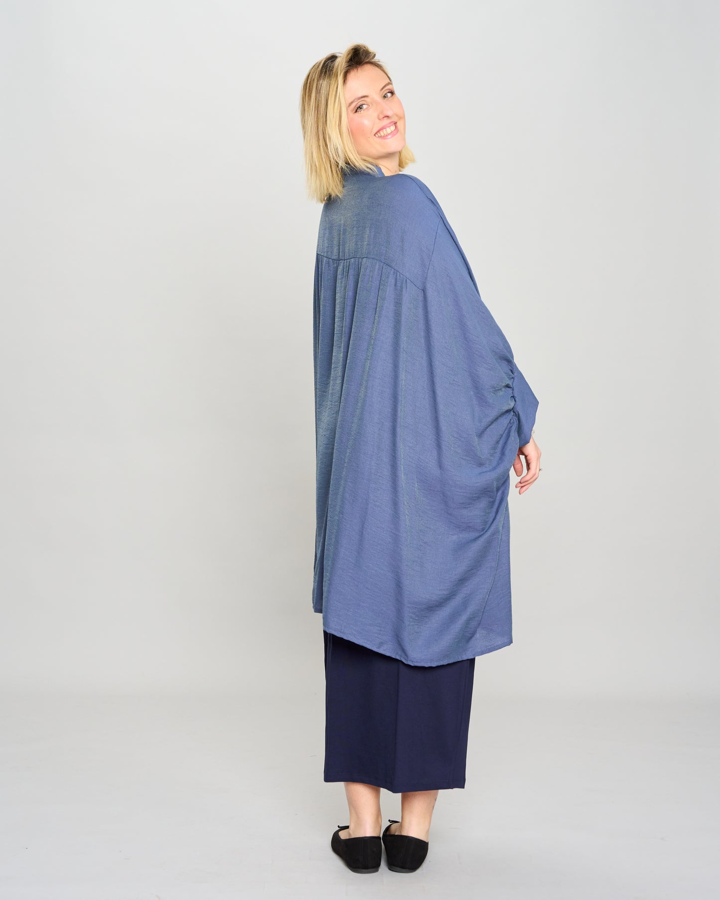 Oversized Ruffled Shirt