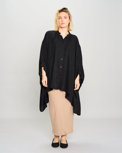 Oversized Ruffled Shirt