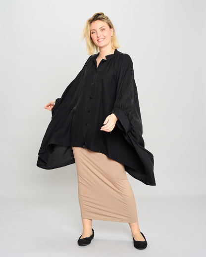 Oversized Ruffled Shirt