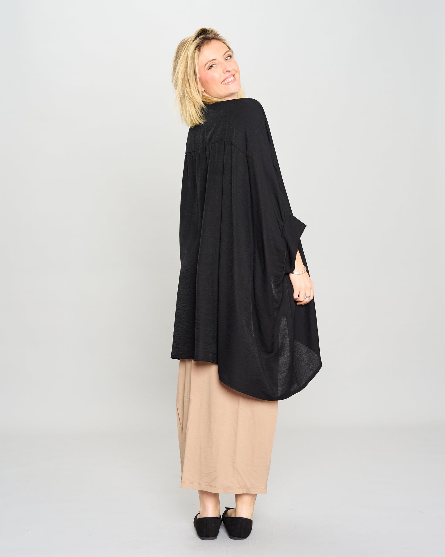 Oversized Ruffled Shirt
