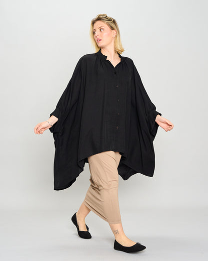 Oversized Ruffled Shirt