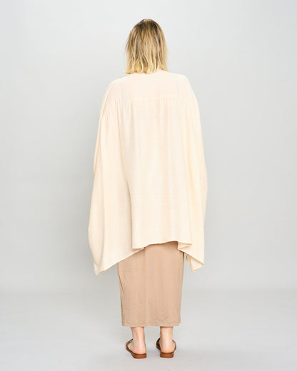 Oversized Ruffled Shirt