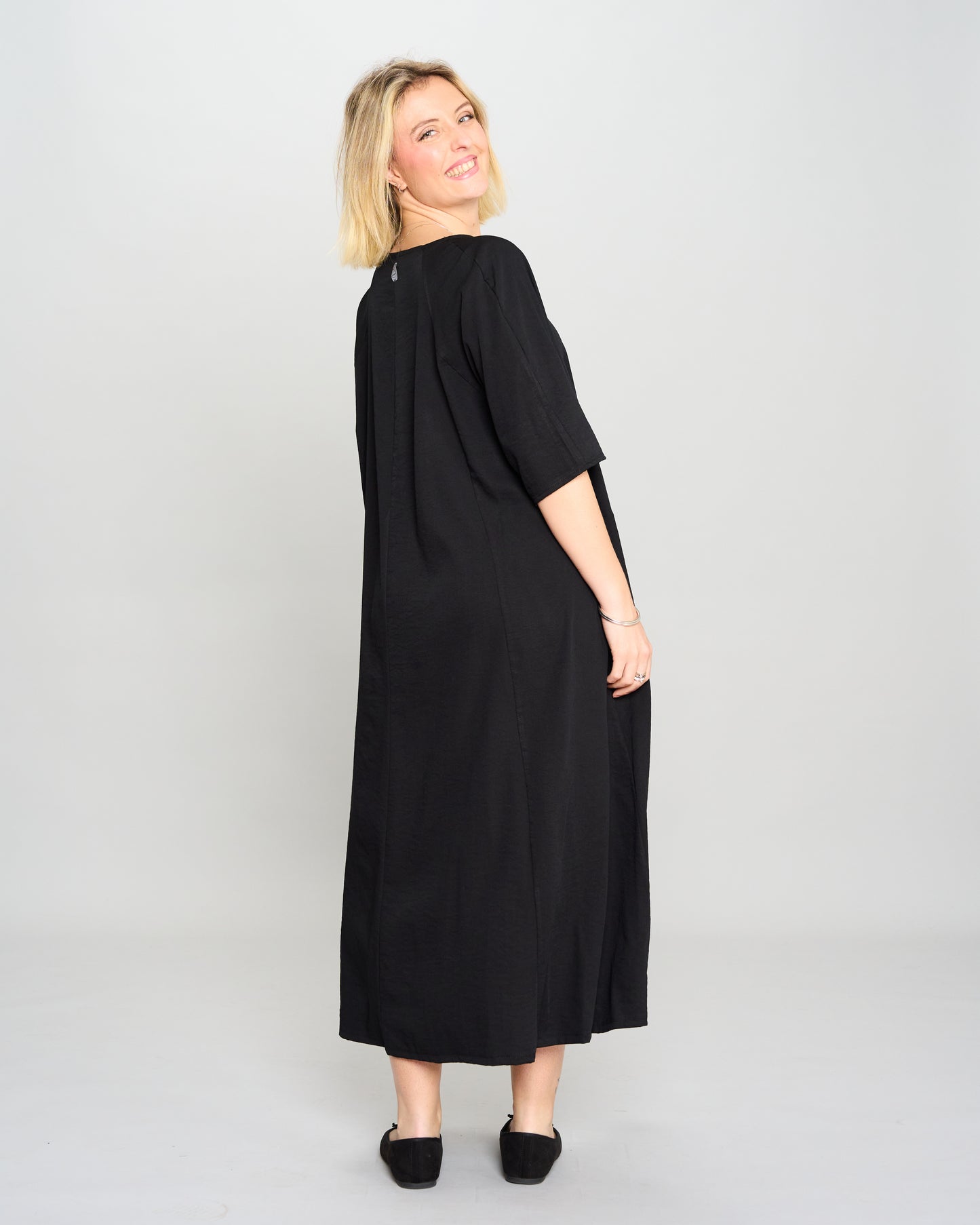Flared Raglan Dress