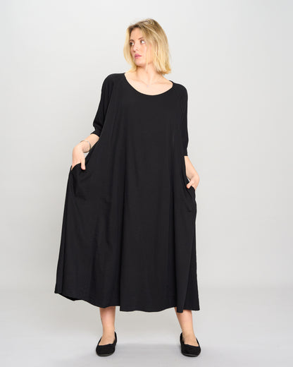 Flared Raglan Dress