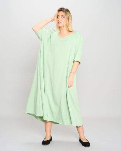 Flared Raglan Dress