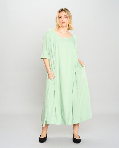 Flared Raglan Dress