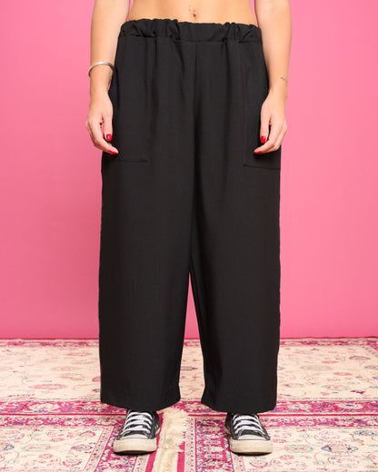 Pantalone Dritto con Banda Laterale
