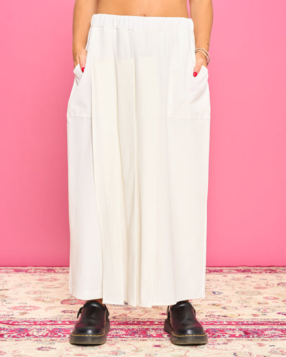 Pantalone con Gonna Plissè