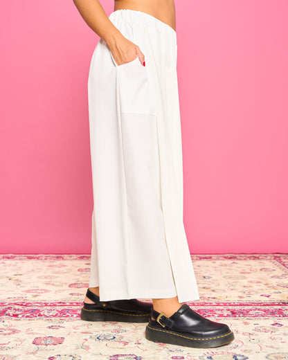 Pantalone con Gonna Plissè