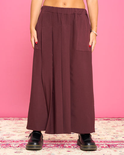 Pantalone con Gonna Plissè