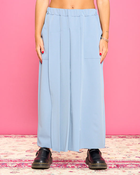 Pantalone con Gonna Plissè