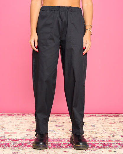 Pantalone Ripreso con Balza Abbottonata