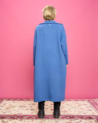 Viscose Coat with Patterned Lining