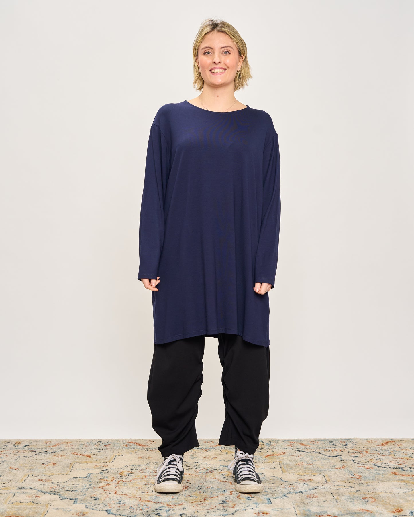 T-Shirt a Maniche Lunghe Oversize