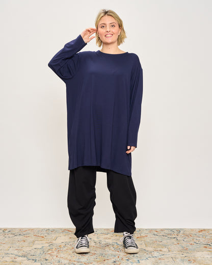 T-Shirt a Maniche Lunghe Oversize