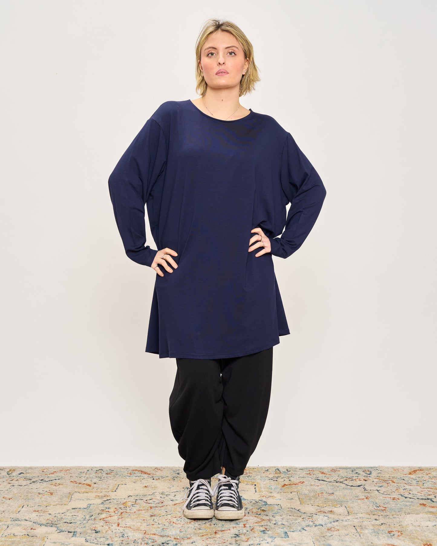 T-Shirt a Maniche Lunghe Oversize