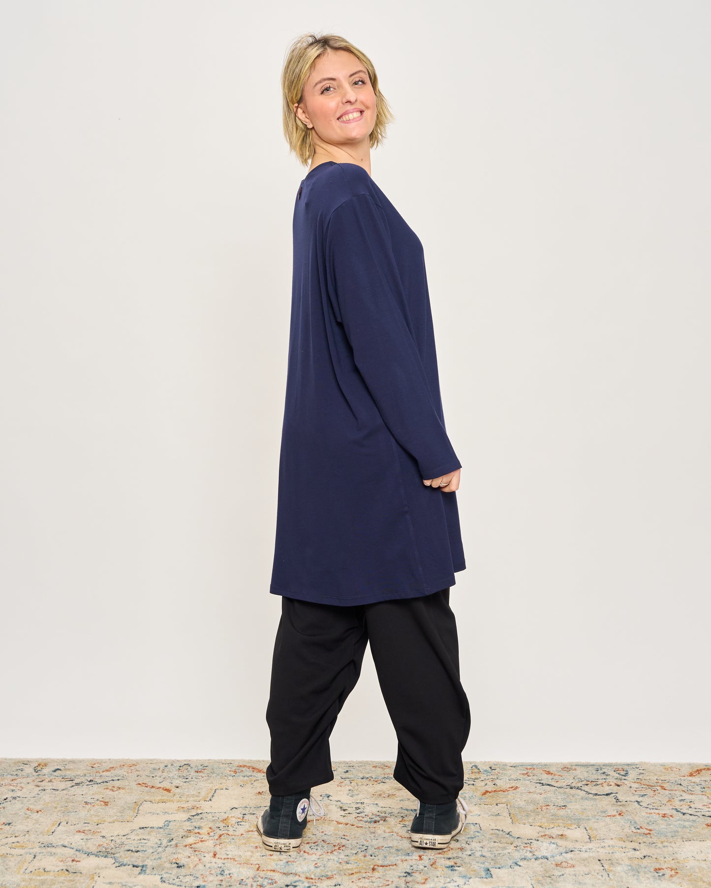 T-Shirt a Maniche Lunghe Oversize