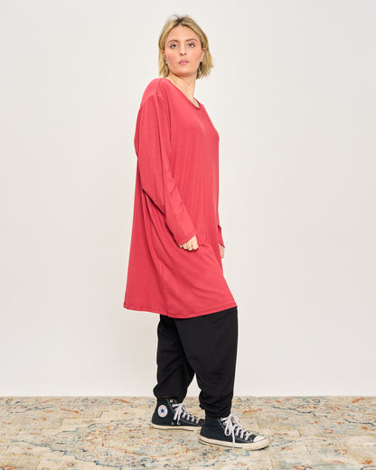 T-Shirt a Maniche Lunghe Oversize