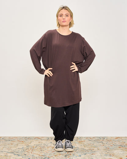 T-Shirt a Maniche Lunghe Oversize