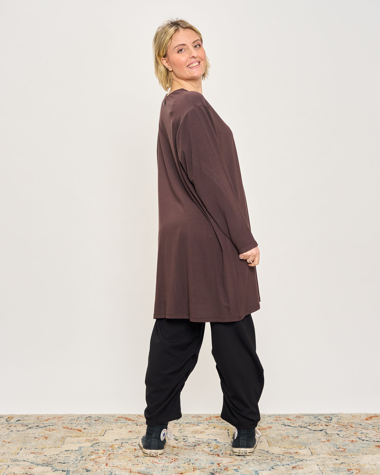 T-Shirt a Maniche Lunghe Oversize