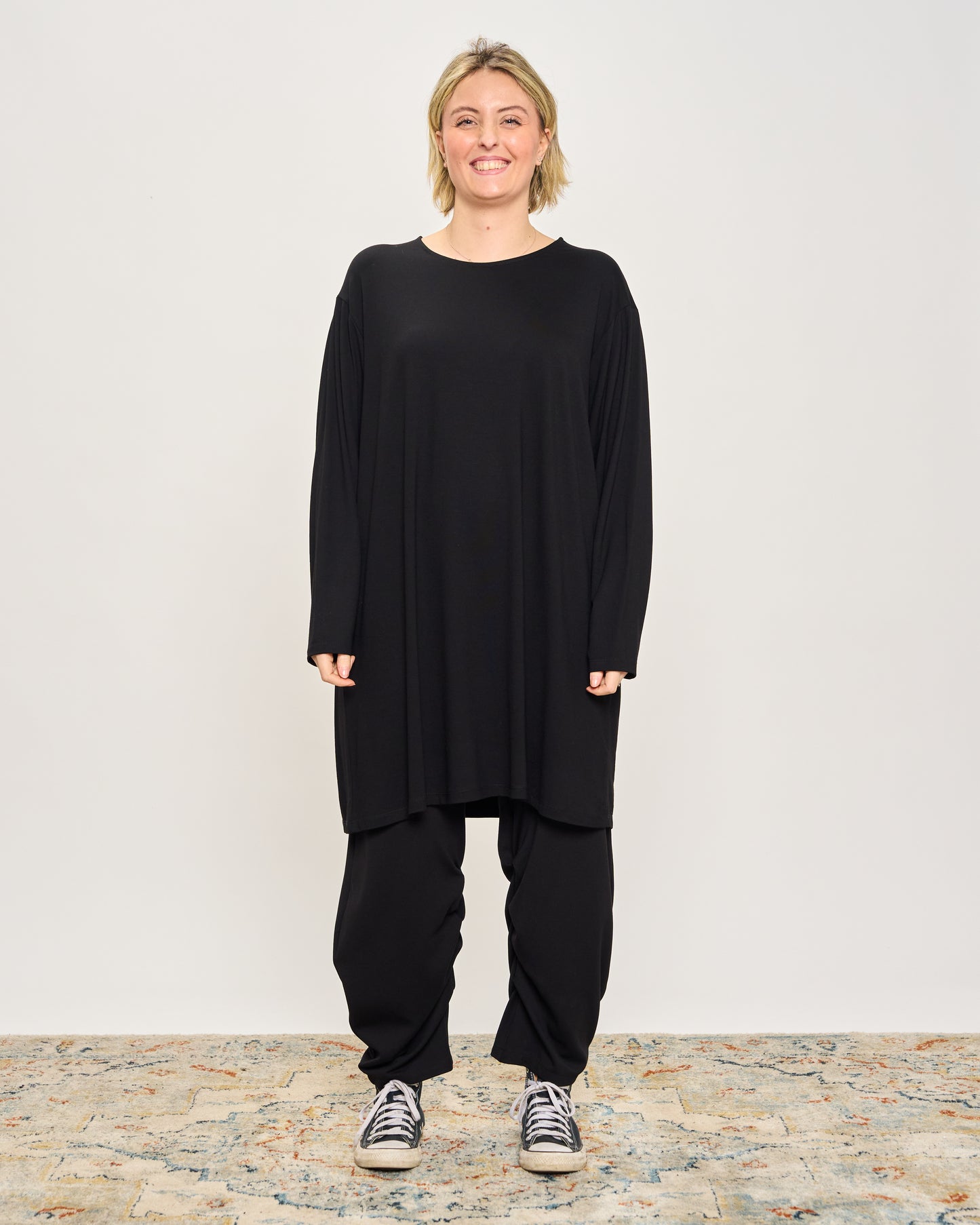 T-Shirt a Maniche Lunghe Oversize