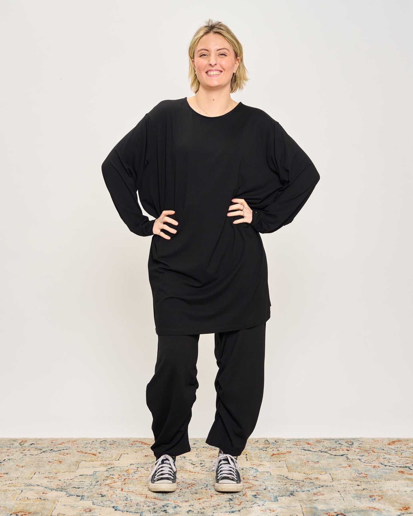 T-Shirt a Maniche Lunghe Oversize