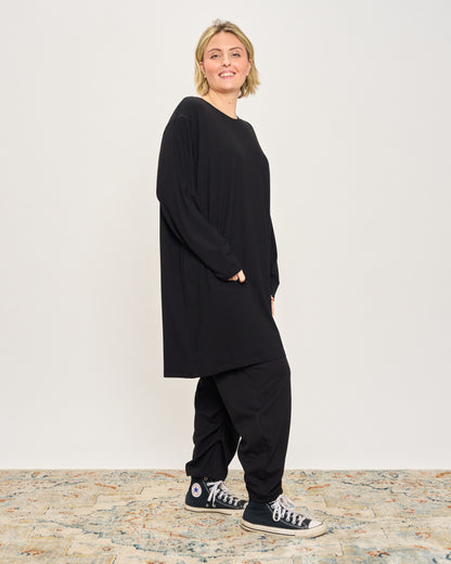 T-Shirt a Maniche Lunghe Oversize