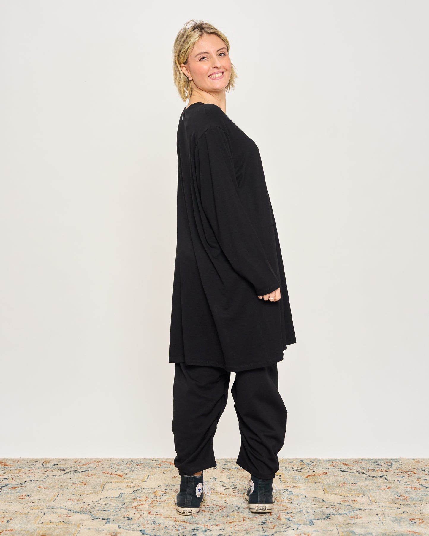 T-Shirt a Maniche Lunghe Oversize