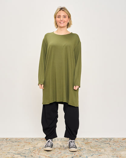 T-Shirt a Maniche Lunghe Oversize