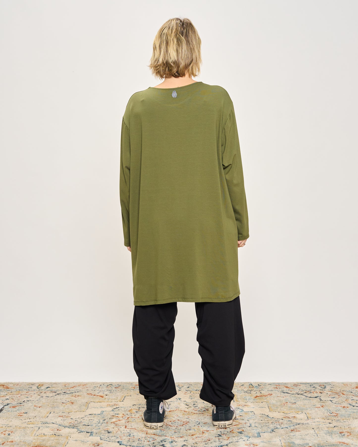 T-Shirt a Maniche Lunghe Oversize