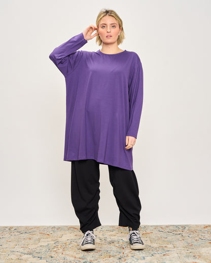 T-Shirt a Maniche Lunghe Oversize
