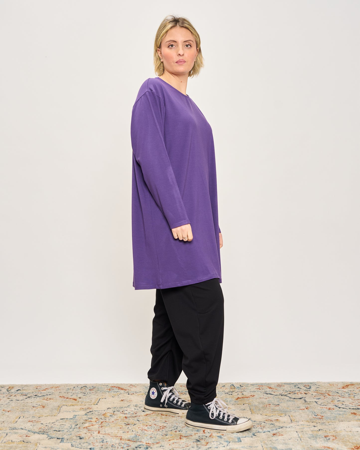 T-Shirt a Maniche Lunghe Oversize