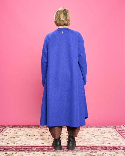 Cappotto in Panno Taglio Vivo