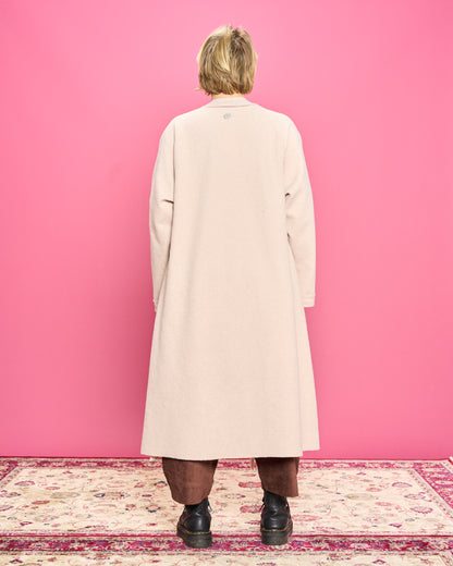 Cappotto in Panno Taglio Vivo