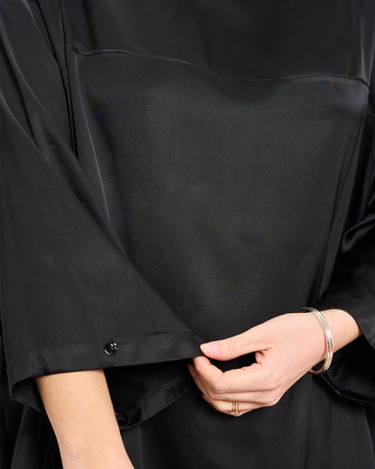 Maxi Viscose Satin Tunic