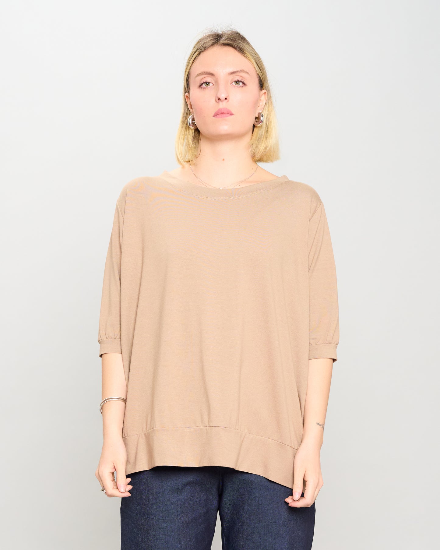 Basic Viscose Blouse